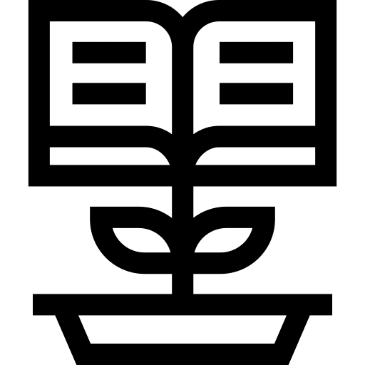 Knowledge plant education knowledge icon Knowledge plant education knowledge icon