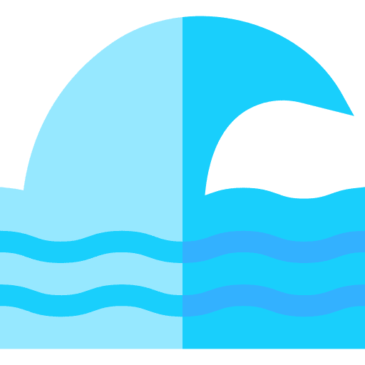 Wave wave ocean sea icon