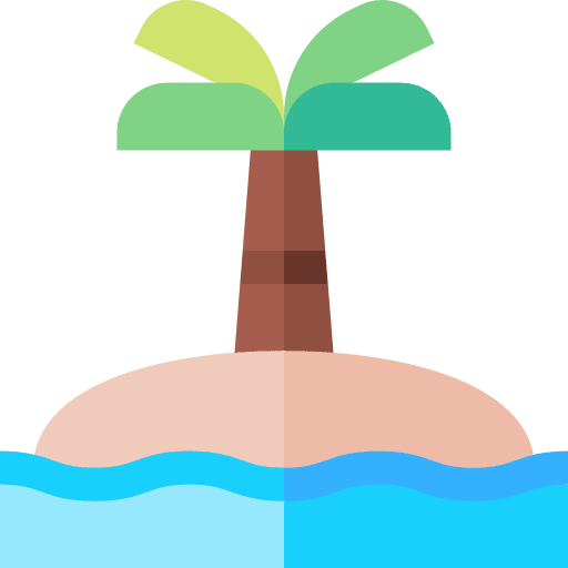 Island ocean beach island icon Island ocean beach island icon