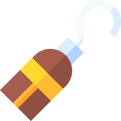 Hook pirate halloween costume icon Hook pirate halloween costume icon