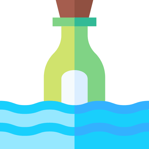 Message in a bottle ocean sea communications icon Message in a bottle ocean sea communications icon