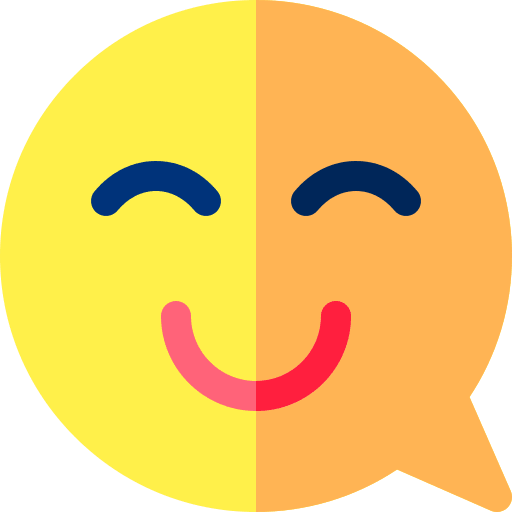 Happy emoticon happy conversation icon Happy emoticon happy conversation icon