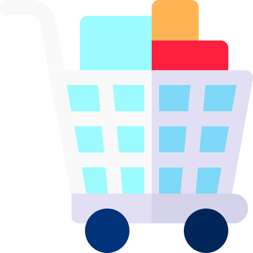 Shopping cart groceries grow shop grocery cart icon Shopping cart groceries grow shop grocery cart icon