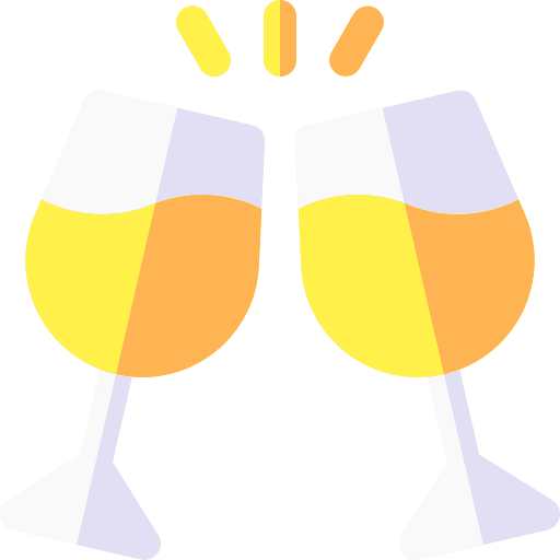 Toast drink toast alcoholic drink icon