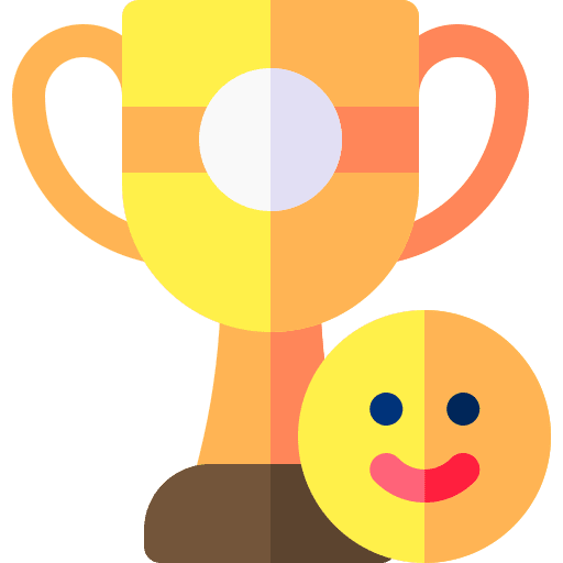 Trophy reward winner sports and competition icon Trophy reward winner sports and competition icon