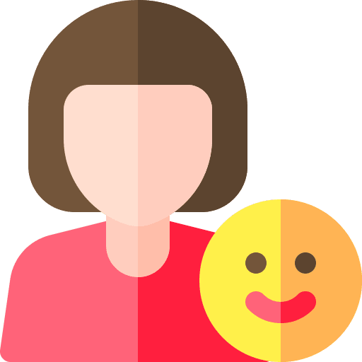 Girl people smile woman icon Girl people smile woman icon