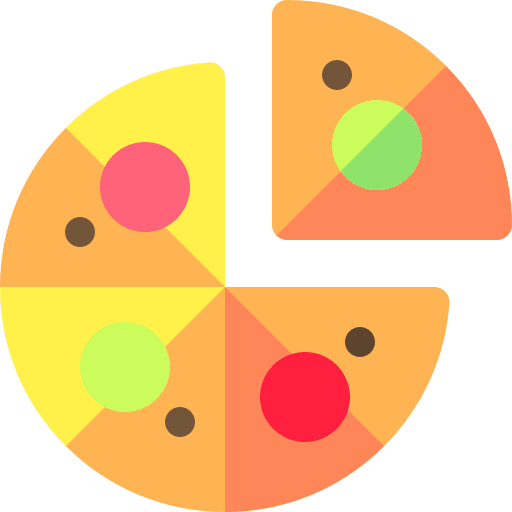 Pizza cheese junk food italian food icon Pizza cheese junk food italian food icon