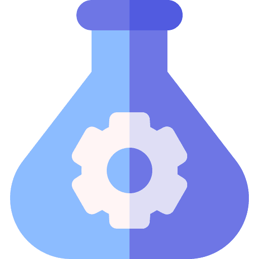 Flask education flask process icon Flask education flask process icon