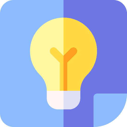 Plan plan innovation light bulb icon Plan plan innovation light bulb icon