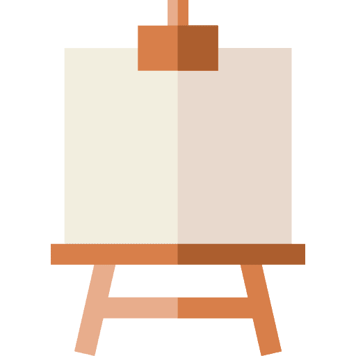 Canvas canvas artist painter icon
