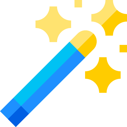 Magic wand user interface graphic tools ui icon
