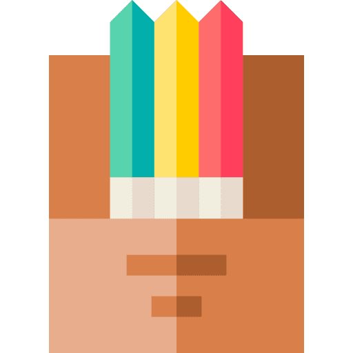 Color pencils color pencils draw art and design icon Color pencils color pencils draw art and design icon