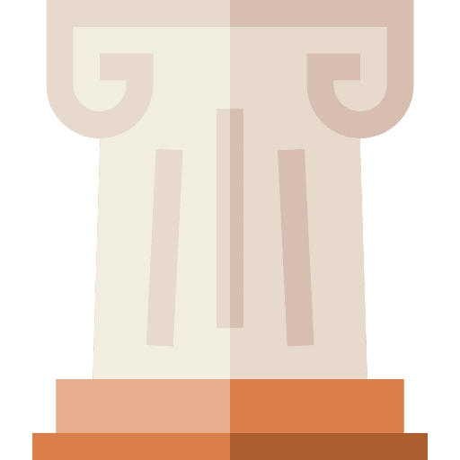 Column monument art architecture icon Column monument art architecture icon