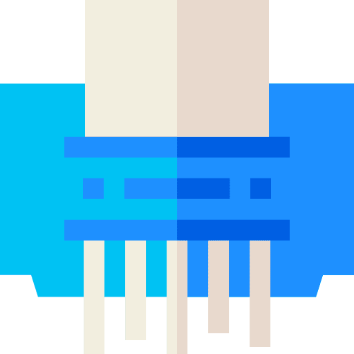 Shredder document paper shredding icon Shredder document paper shredding icon