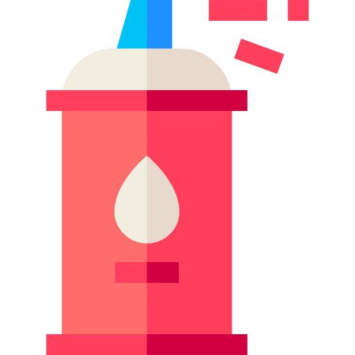 Spray sprayer bottle art and design icon Spray sprayer bottle art and design icon