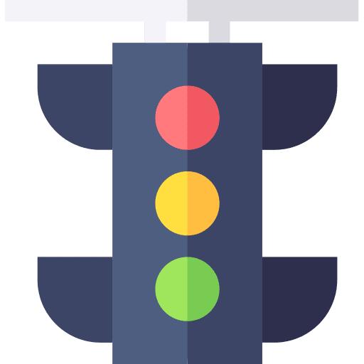 Traffic lights stop signal traffic lights road signal icon Traffic lights stop signal traffic lights road signal icon