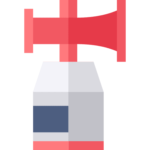 Horn social media marketing marketing reach icon Horn social media marketing marketing reach icon