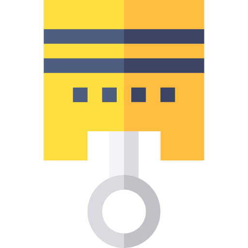 Piston engine piston cylinder icon Piston engine piston cylinder icon