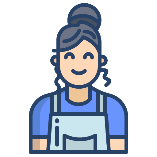 Chef male chef cooking food and restaurant icon