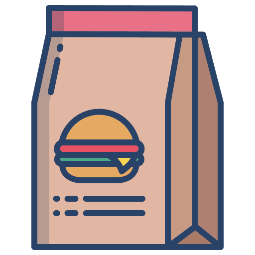 Hamburger burger food and restaurant salad icon Hamburger burger food and restaurant salad icon
