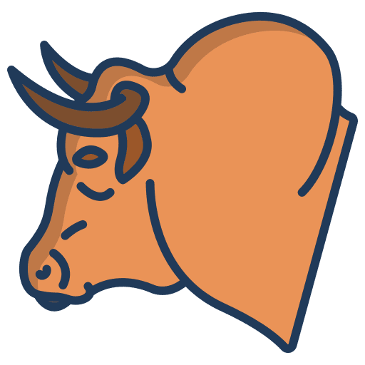 Bull wildlife bull animal kingdom icon
