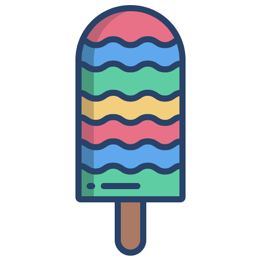Popsicle summertime ice cream ice cream stick icon Popsicle summertime ice cream ice cream stick icon