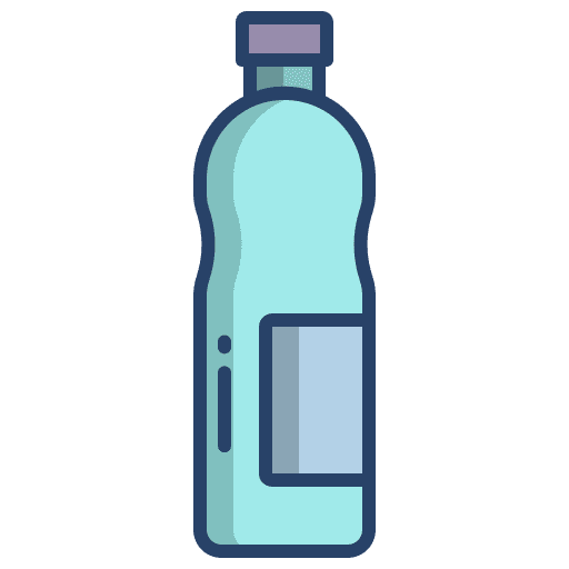 Water bottle water food food and restaurant icon Water bottle water food food and restaurant icon