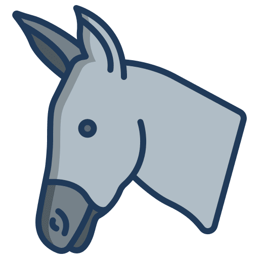 Donkey donkey animals wild life icon Donkey donkey animals wild life icon