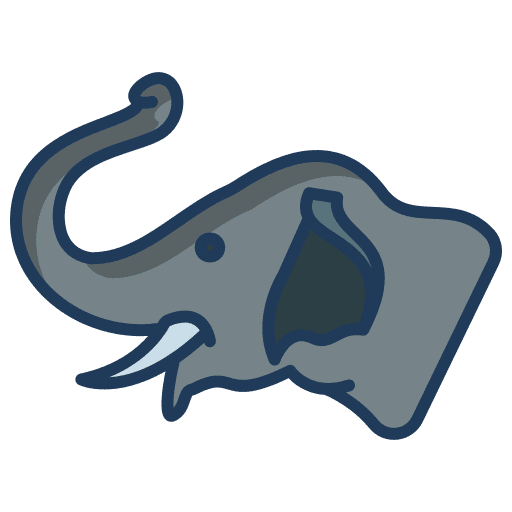 Elephant mammal animals animal kingdom icon Elephant mammal animals animal kingdom icon