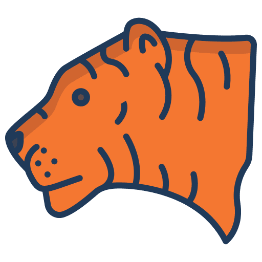 Tiger mammal animals animal kingdom icon Tiger mammal animals animal kingdom icon