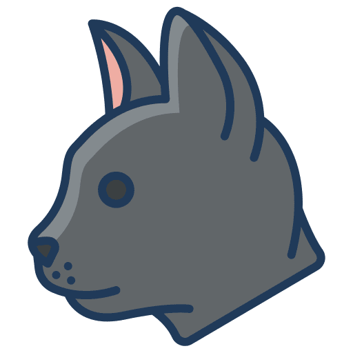 Cat cat mammal wild life icon Cat cat mammal wild life icon