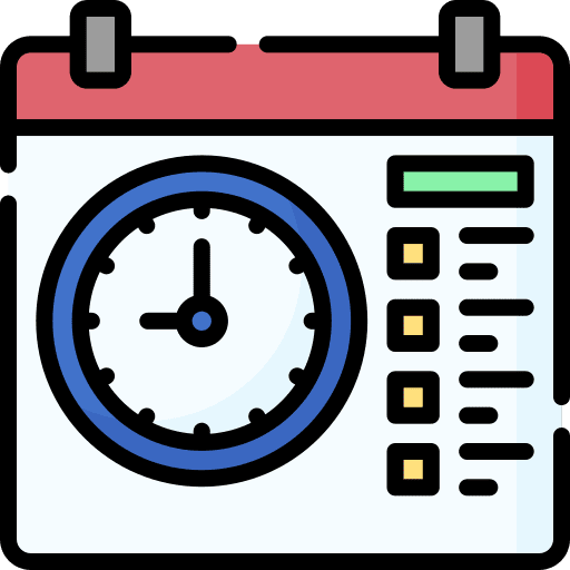 Schedule schedule education date icon Schedule schedule education date icon