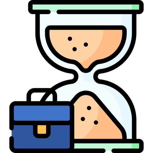 Hourglass business time and date hourglass icon Hourglass business time and date hourglass icon