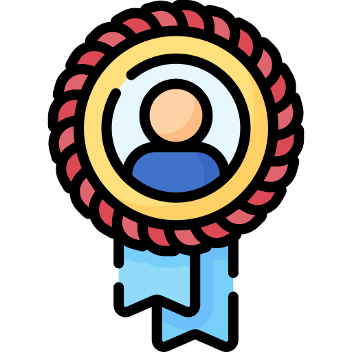 Best employee achievement job badge icon Best employee achievement job badge icon