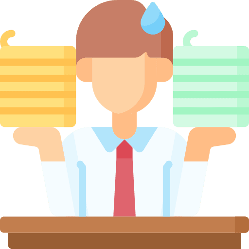 Burden man hard work effort icon