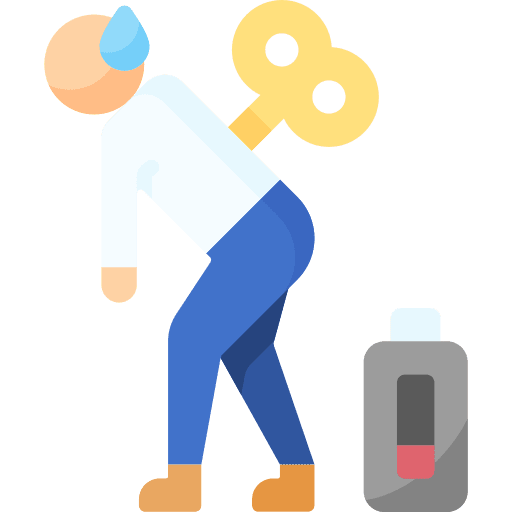 Fatigue miscellaneous sick avatar icon
