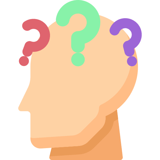 Confusing confusing question emotions icon
