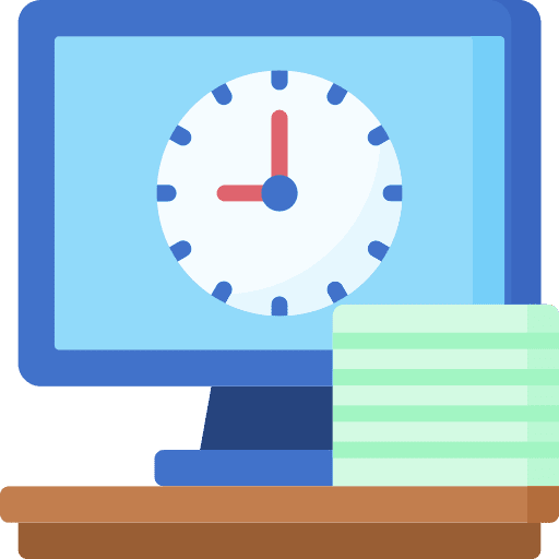 Overtime business and finance overwork working hours icon Overtime business and finance overwork working hours icon