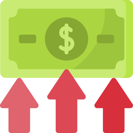 Salary business and finance benefits salary icon
