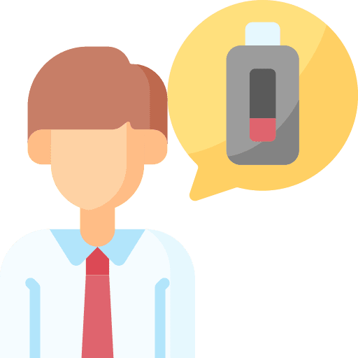 Tired force burnout pressure icon Tired force burnout pressure icon