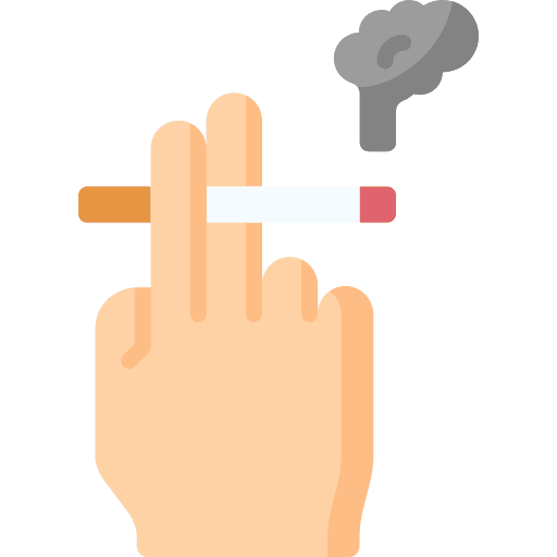 Smoking addiction nicotine smoking icon Smoking addiction nicotine smoking icon