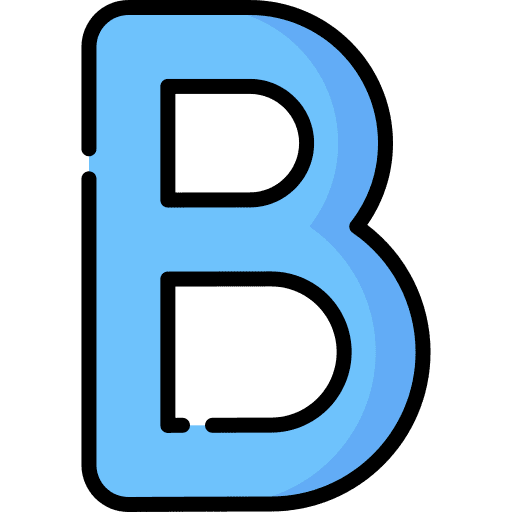Bold interface bold text text edit icon