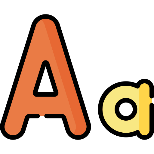 Font writing tool text format style icon