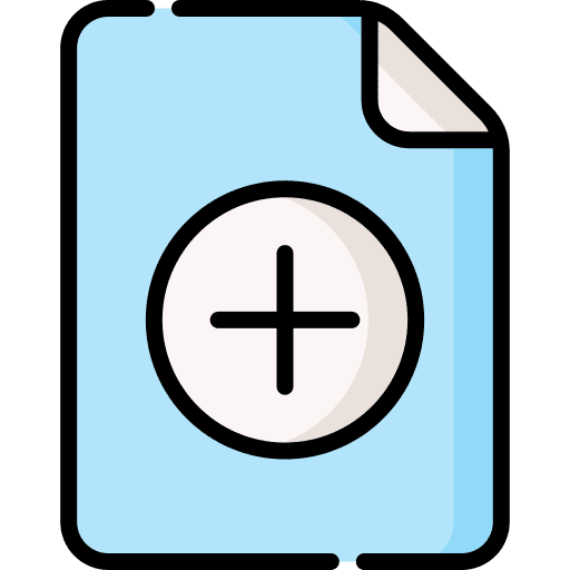 New file add file sheet new icon