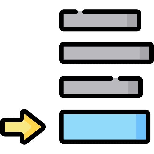 Space ui text spacing line spacing icon