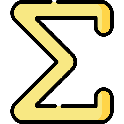 Summation edit tools text editor total icon