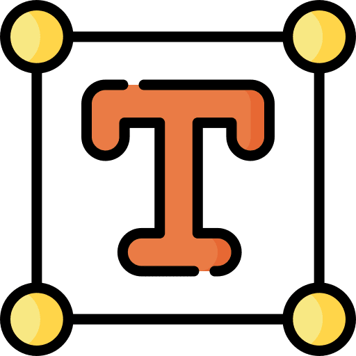 Text typography option text format icon