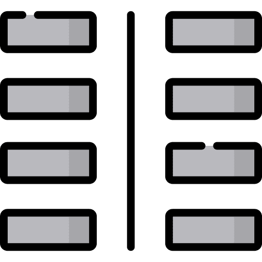 Column alignment edit tools text adjustment icon