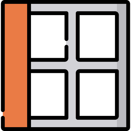 Left border left border interface graphic tool icon