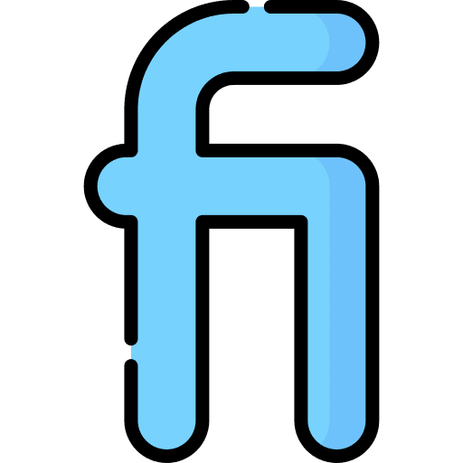 Ligature ligature text editor option icon